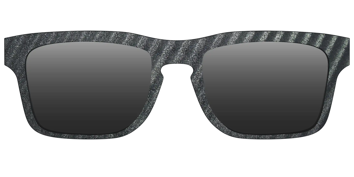 The Polarized Obsidian Stripe Sun Top