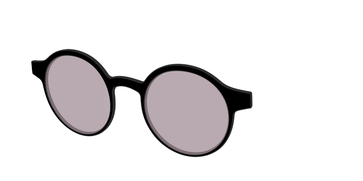 The Black with Gray Gaming lens