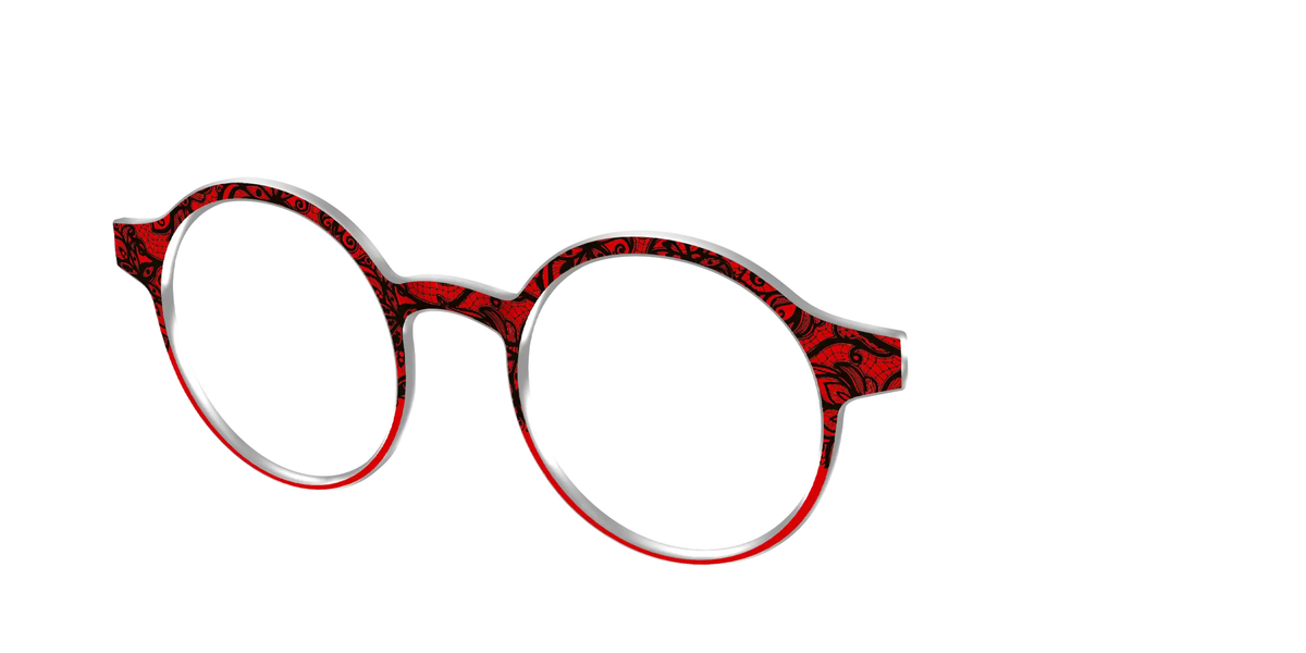The Blood Red Lace Split