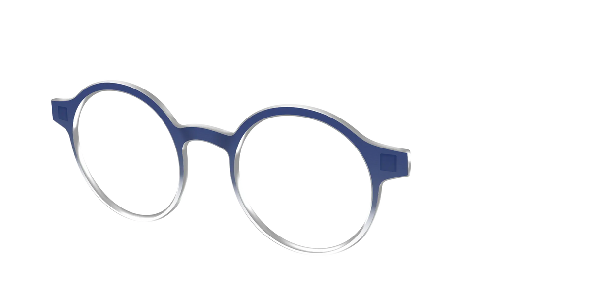 The Navy Gradient Crystal