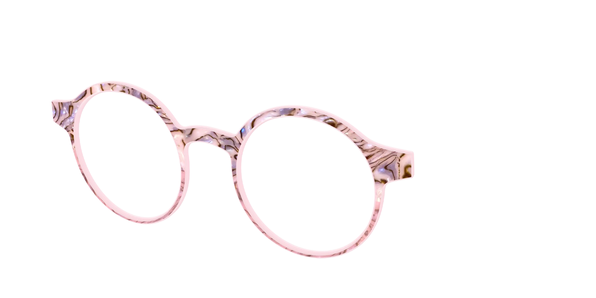 The Pink Conch Shell Pearl Crystal Split