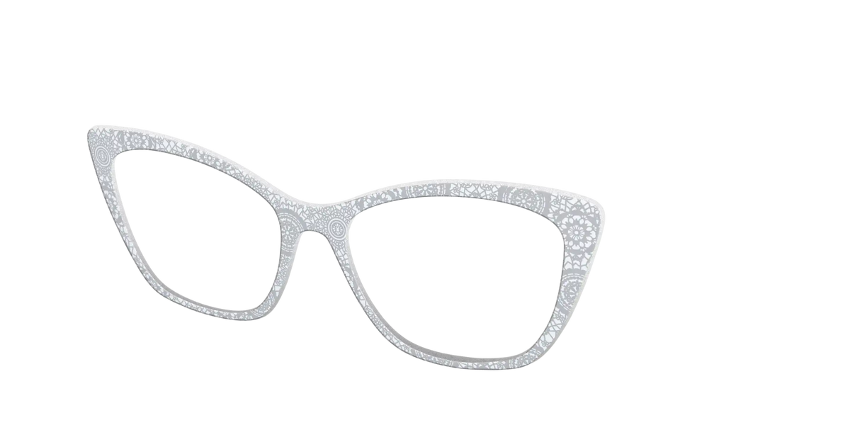 The Pale Gray Medallion Lace