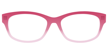 The Flamingo to Blush Gradient Crystal