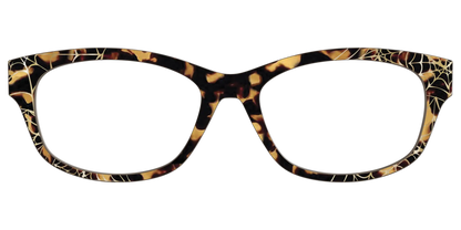 The Haunted Tortoise with Gold Foil Webs
