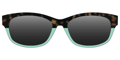 The Polarized Matcha Split Sun Top