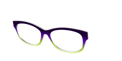 The Midnight to Electric Lime Gradient