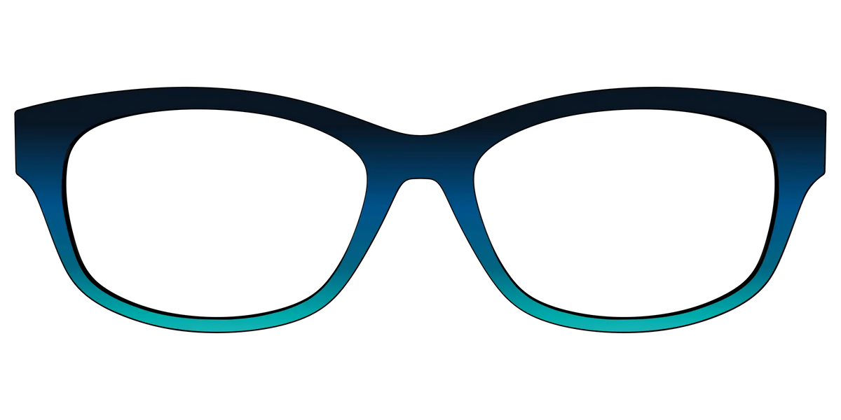 The Royal Blue to Seafoam Gradient