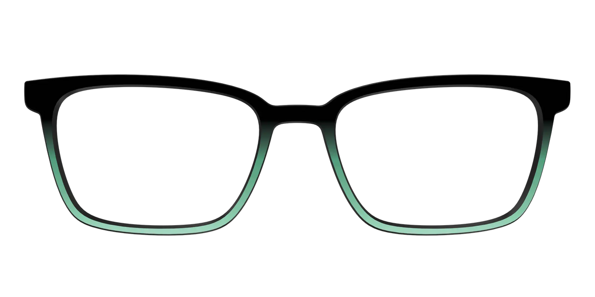The Black to Spearmint Gradient