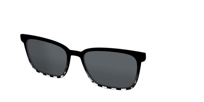 The Polarized Checkerboard Fade Sun Top