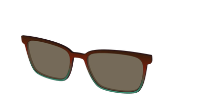 The Polarized Mahogany to Juniper Woodgrain Sun Top
