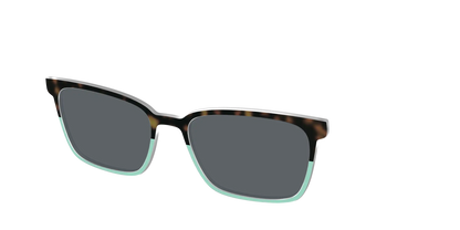 The Polarized Matcha Split Sun Top
