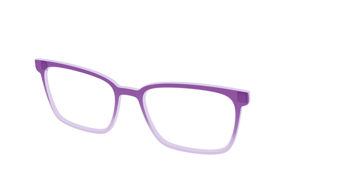 The Plum to Lilac Gradient Crystal