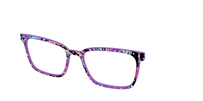 The Vaporwave Marble with Star Glitter