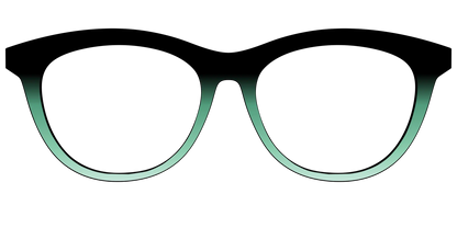 The Black to Spearmint Gradient