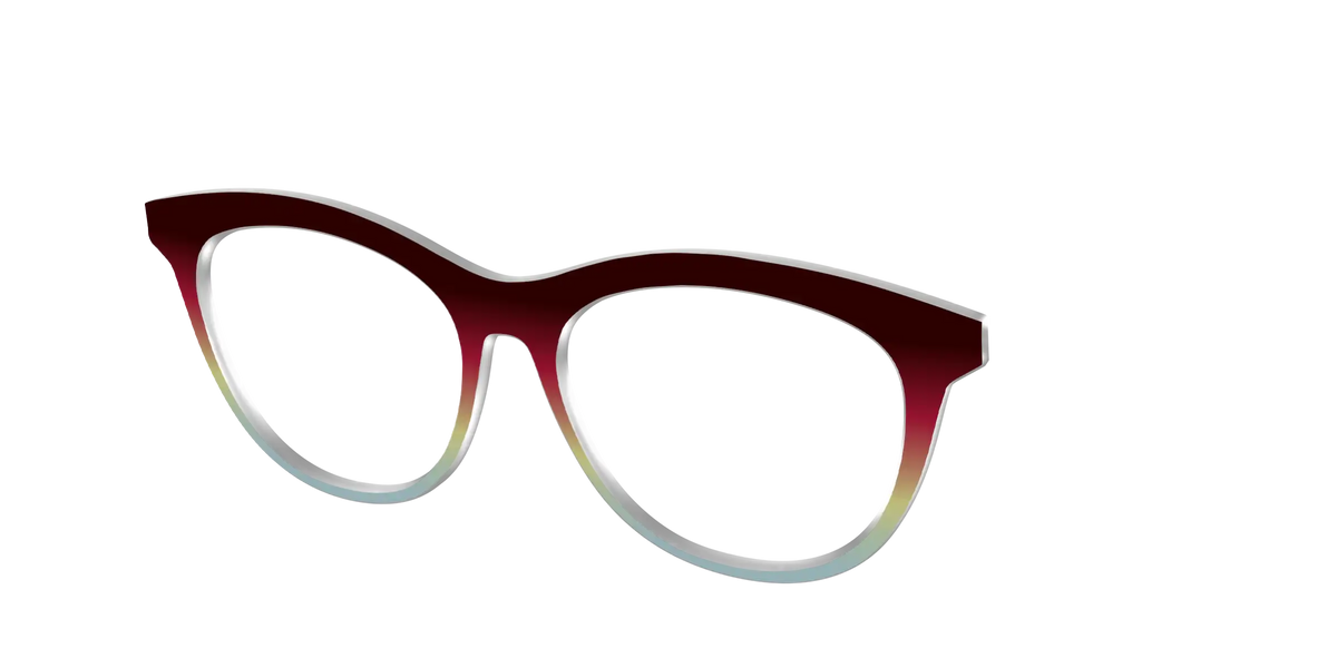 The Cherry to Frosted Mint Gradient