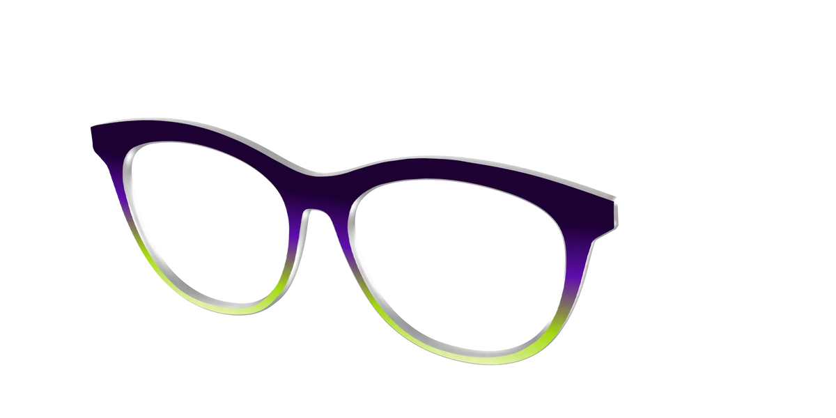 The Midnight to Electric Lime Gradient
