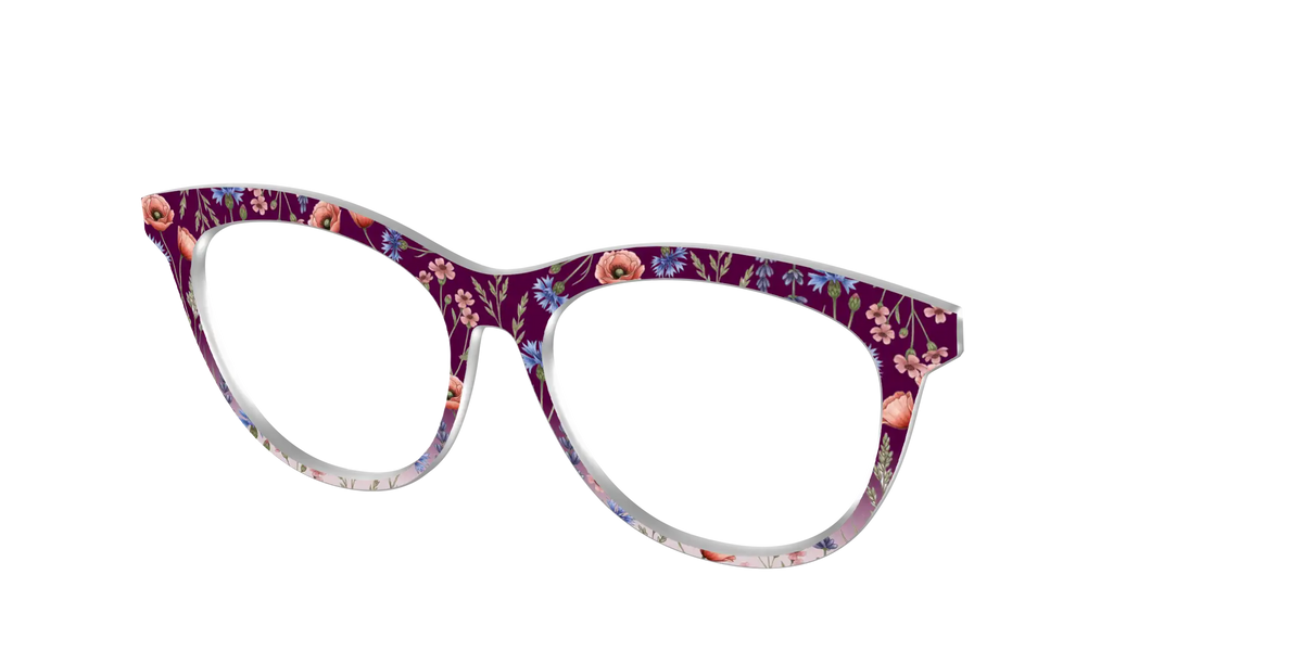 The Mulberry Floral Dip-Dye