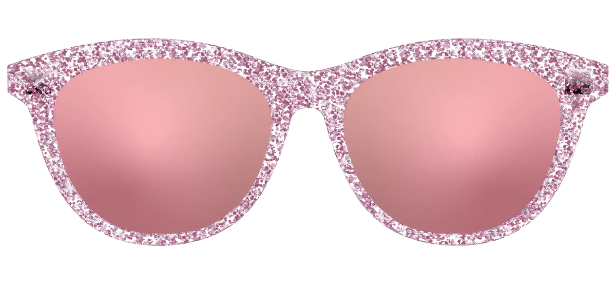 The Polarized Rose Gold Sparkle Sun Top