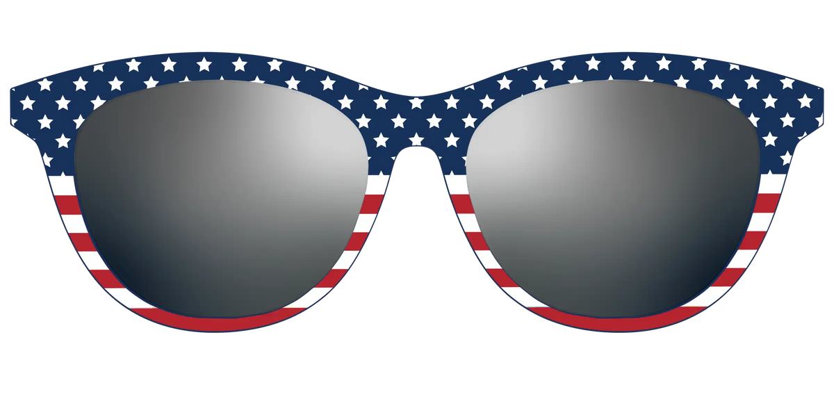 The Polarized Stars & Stripes Sun Top
