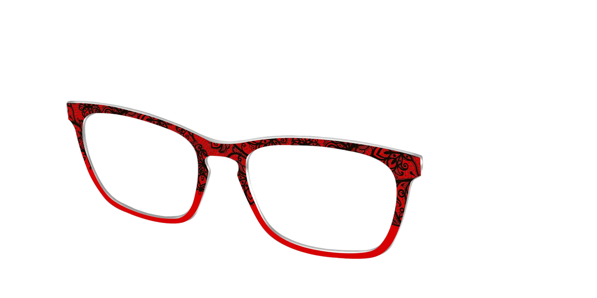 The Blood Red Lace Split