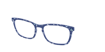 The Denim Heart Glitter Crystal