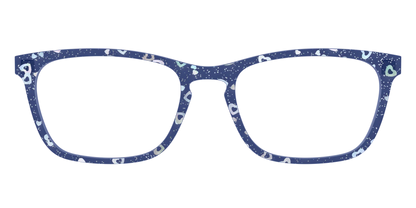 The Denim Heart Glitter Crystal