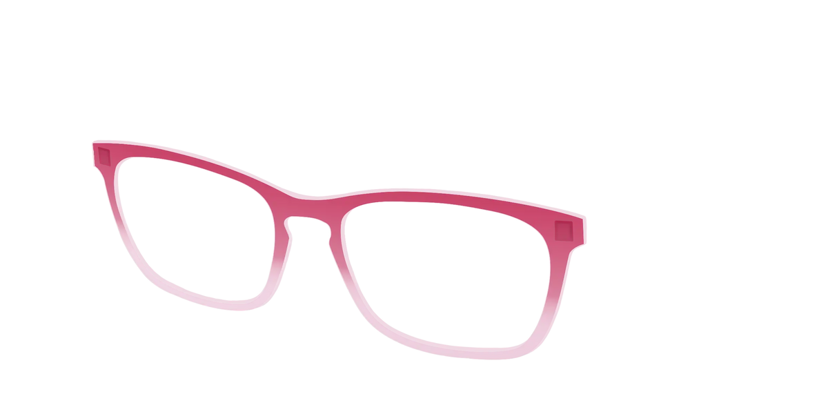 The Flamingo to Blush Gradient Crystal