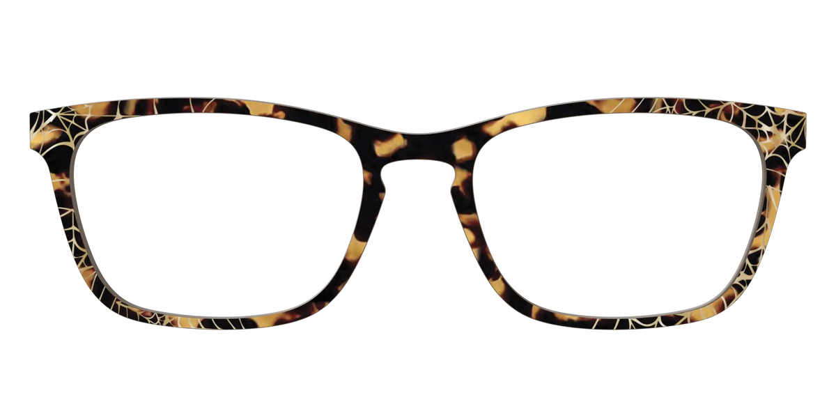 The Haunted Tortoise with Gold Foil Webs