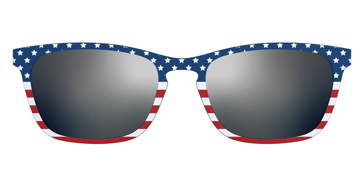 The Polarized Stars & Stripes Sun Top