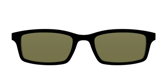The Black with Green Racquet Sport lens