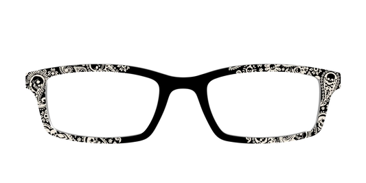 The Bone White Paisley