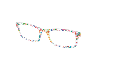 The Celebration Streamers Holographic Crystal