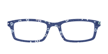 The Denim Heart Glitter Crystal
