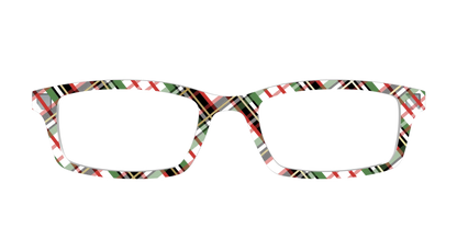 The Evergreen Plaid with Foil Crystal