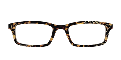 The Haunted Tortoise with Gold Foil Webs