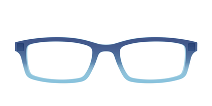 The Indigo to Sky Blue Gradient Crystal