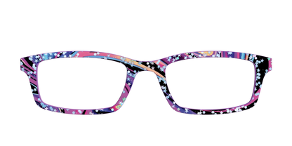The Vaporwave Marble with Star Glitter