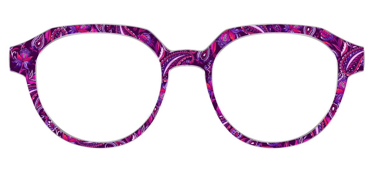 The Aubergine Paisley