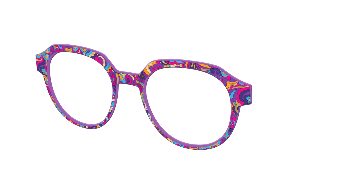 The Flower Power Paisley with Gold Foil