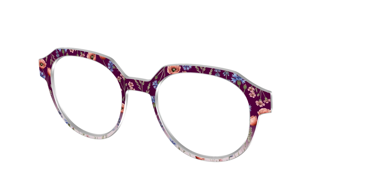 The Mulberry Floral Dip-Dye