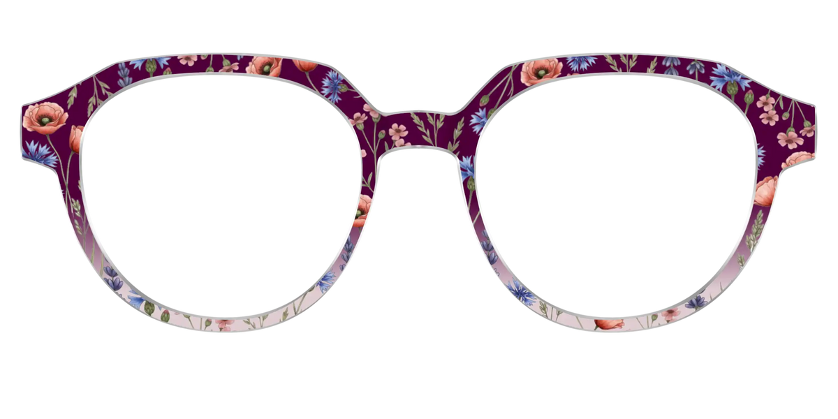 The Mulberry Floral Dip-Dye