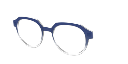 The Navy Gradient Crystal