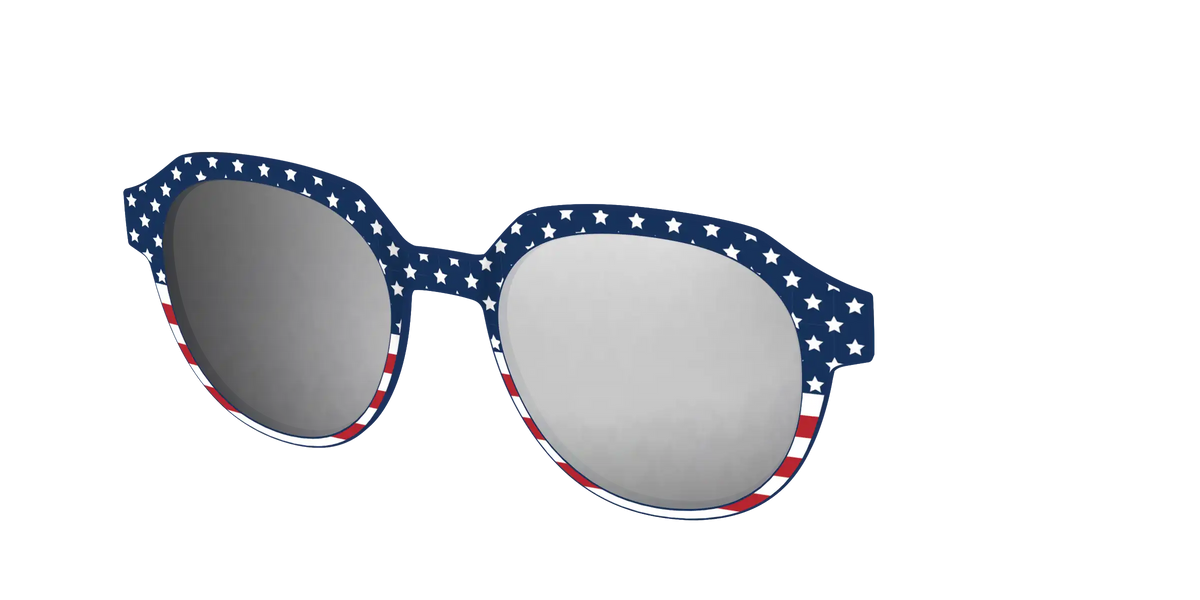 The Polarized Stars & Stripes Sun Top