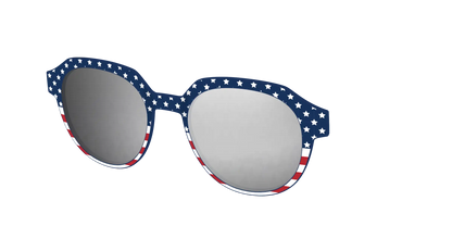 The Polarized Stars & Stripes Sun Top