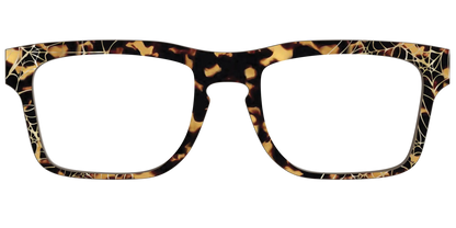 The Haunted Tortoise with Gold Foil Webs