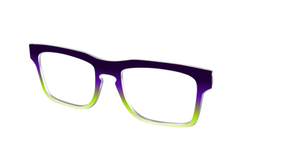 The Midnight to Electric Lime Gradient