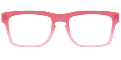 The Red to Coral Gradient Crystal