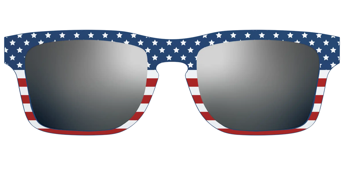 The Polarized Stars & Stripes Sun Top