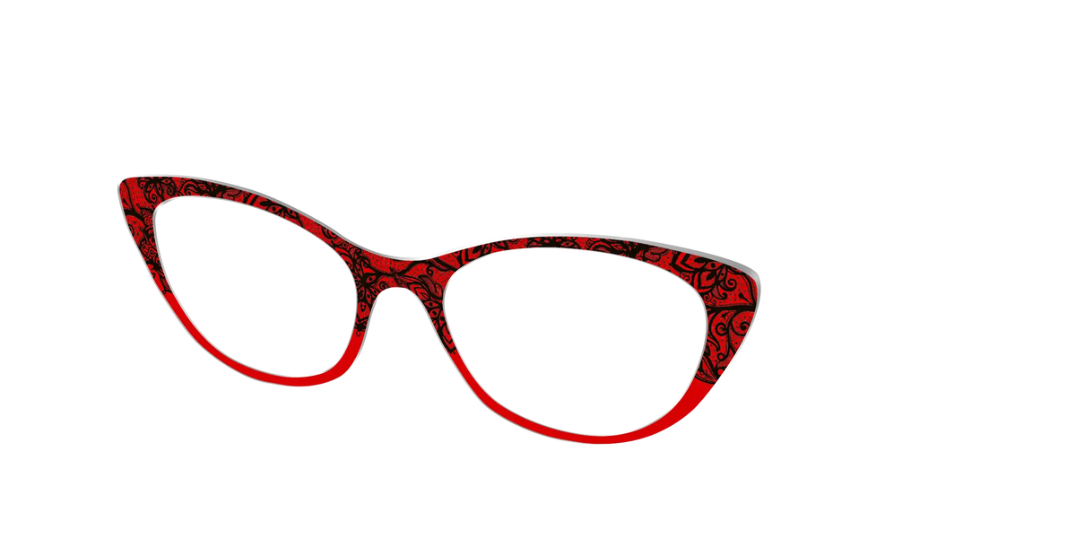The Blood Red Lace Split