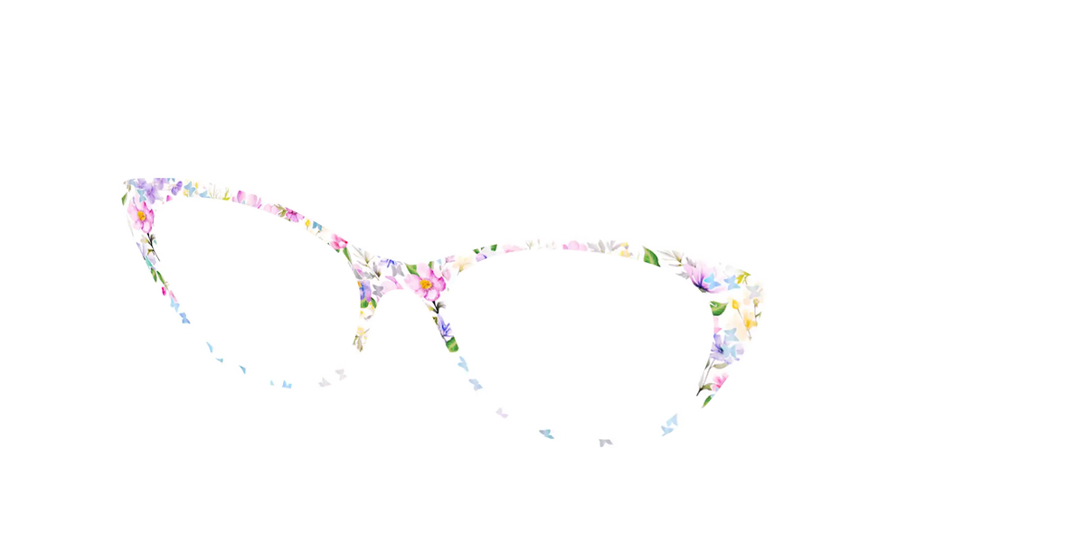 The Delicate Flower Crown with Butterfly Glitter